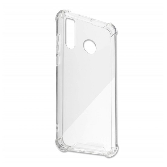 Capa de Silicone com Cantos Duras para Huawei P Smart 2019 Transparente